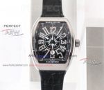 Perfect Replica Franck Muller Vanguard Yachting V45 White Gold Diamond Markers Automatic Watches